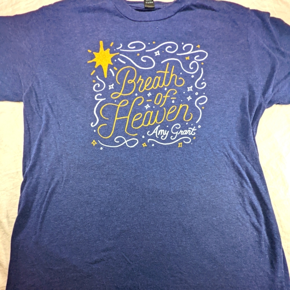 Amy Grant Breath of Heaven Concert Tee Medium